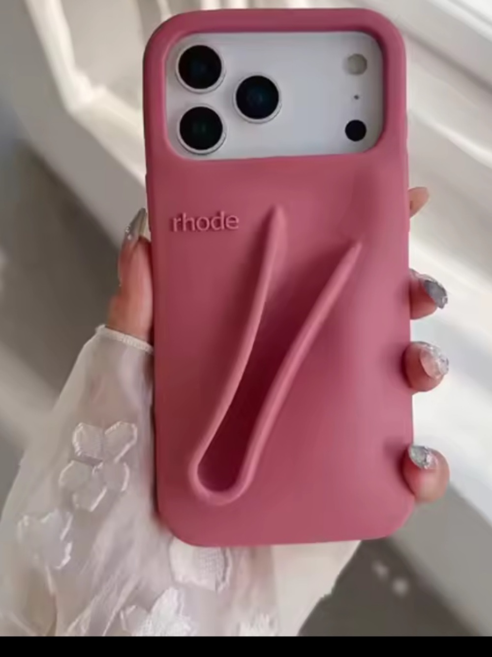 Phone case for Rhode lipgloss iPhone pro max air 15-17